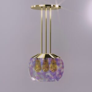 Decorative modern pendant light demo product for HomeGlo