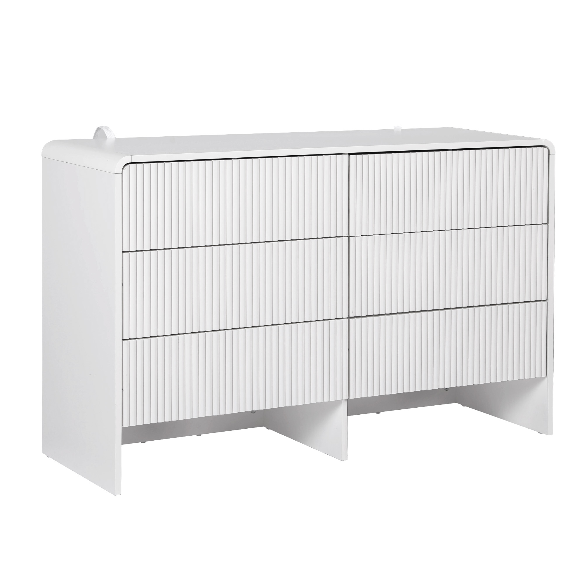Artiss 6 Chest of Drawers Dresser Cabinet Beige - Image 10
