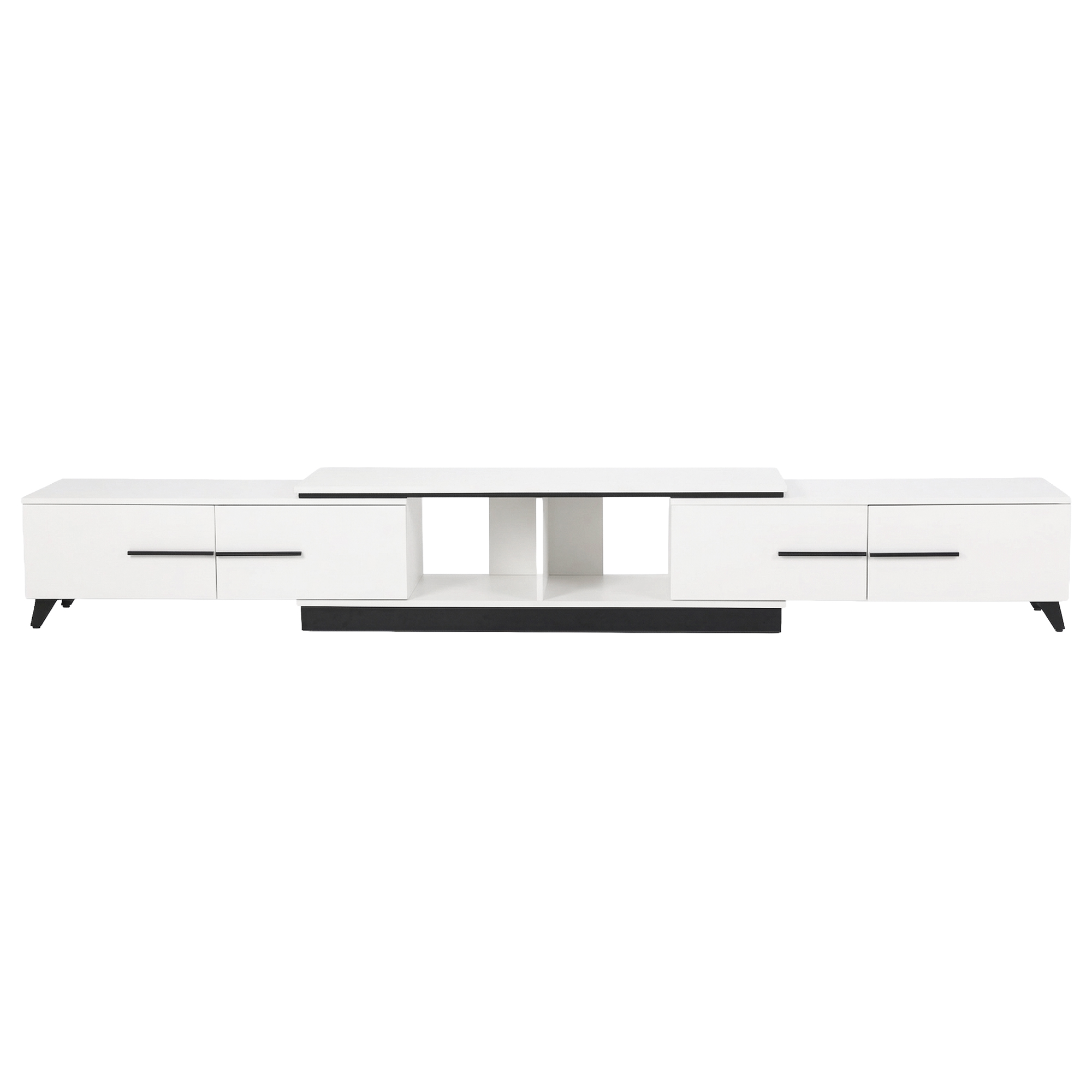 Artiss Extendable TV Cabinet Entertainment Unit Stand White