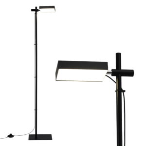 Artiss LED Floor Lamp, Modern Reading Lamp 360~ Rotating Adjustable Light Head,12W Standing Lamp for Living Room, Bedroom Office