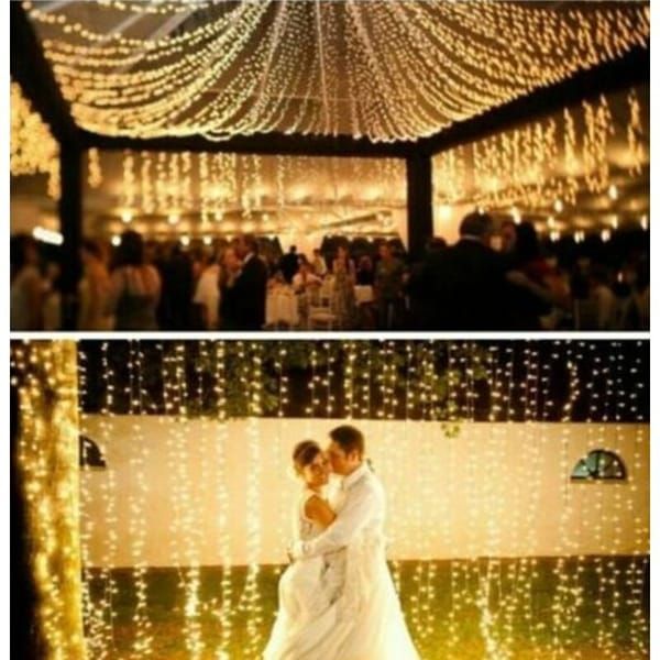 Warm White Fairy Lights 50 m - 400 LEDs, 8 Modes