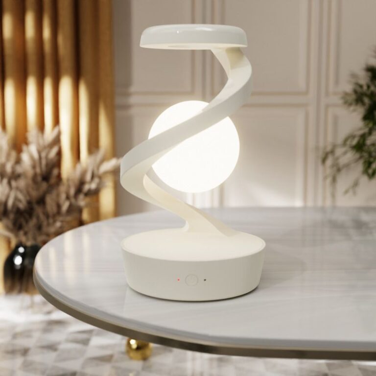 Rechargeable RGB Suspension Table Lamp - White