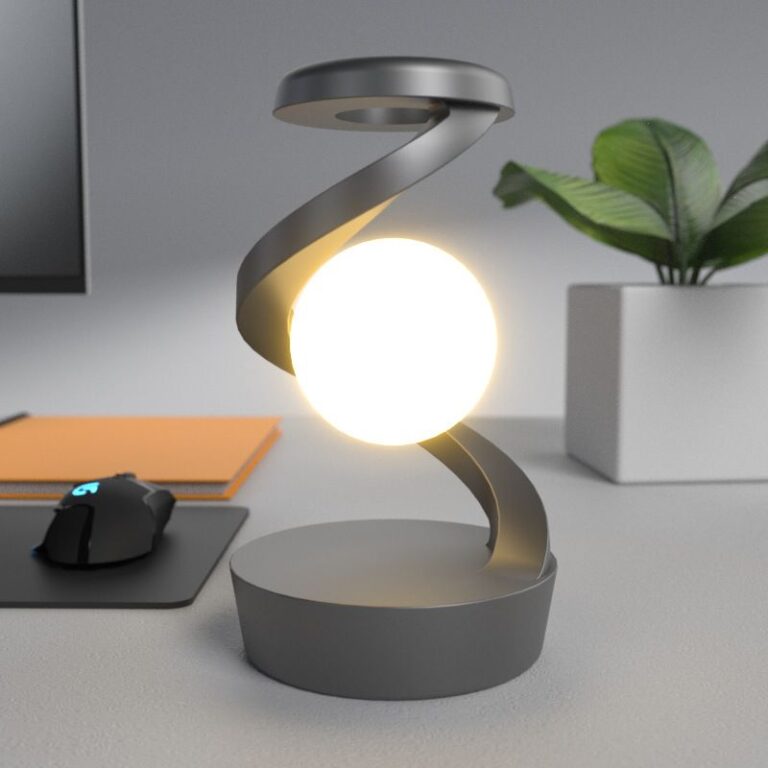 Rechargeable RGB Suspension Table Lamp - Grey